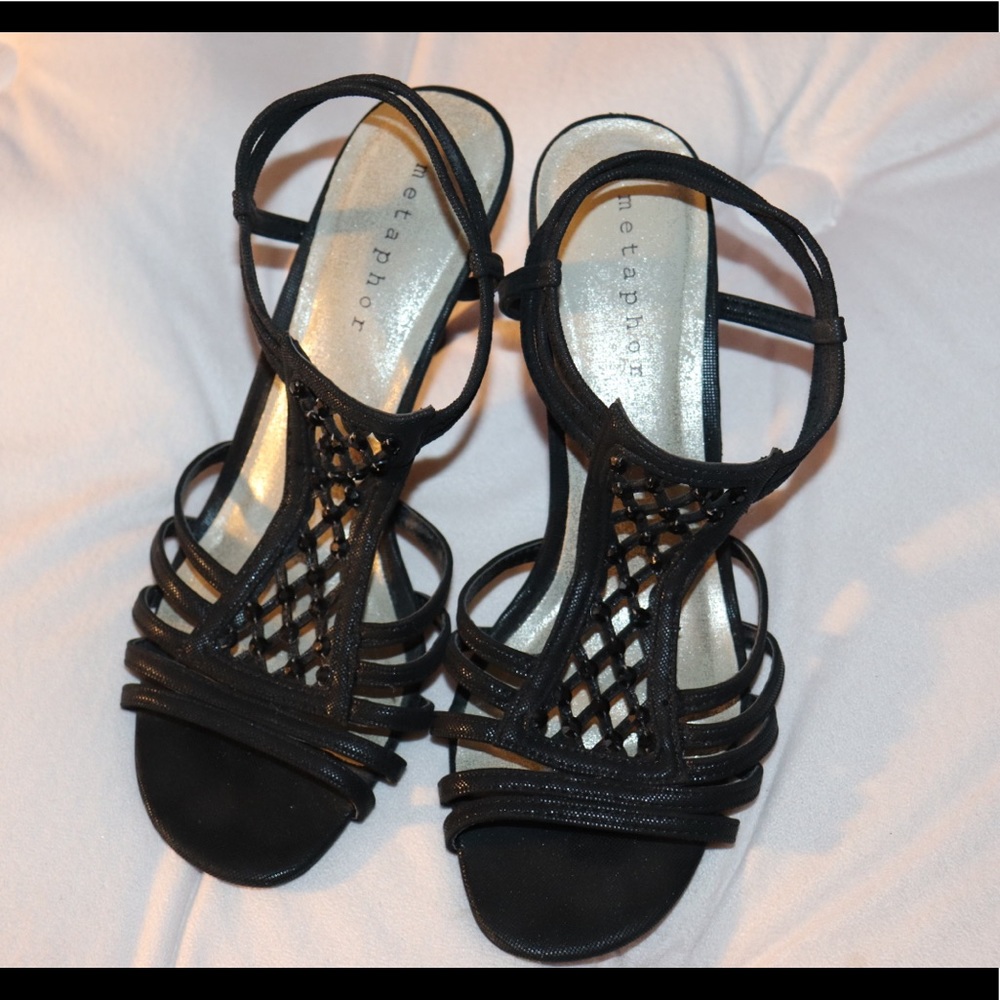 Cute black heels